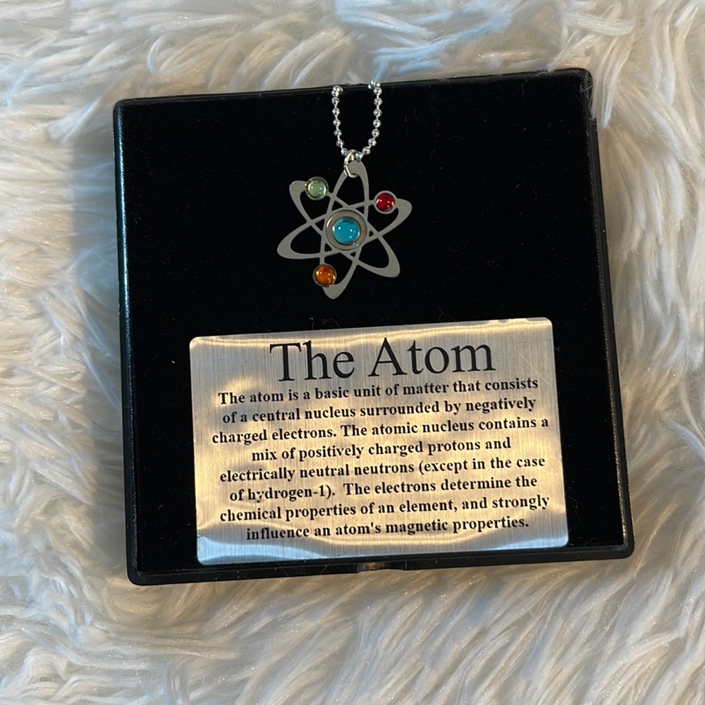 Etsy Atom Necklace